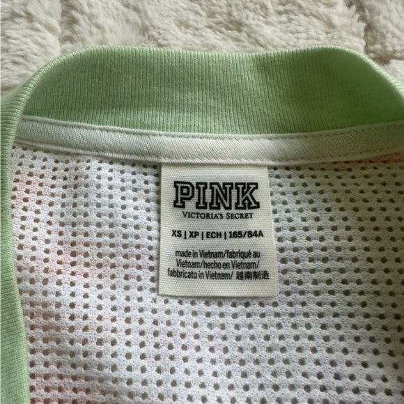 Victoria's Secret PINK | Tie Dye Mesh Long Sleeve Shirt | Size Extra Small - Picture 10 of 13